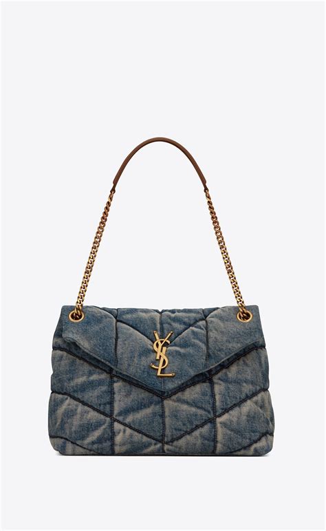 ysl suede bag replica|ysl denim bags.